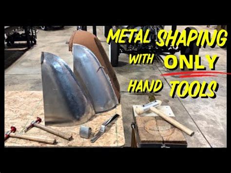 shaping brass by hand